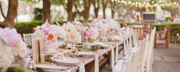 décoration de table de mariage